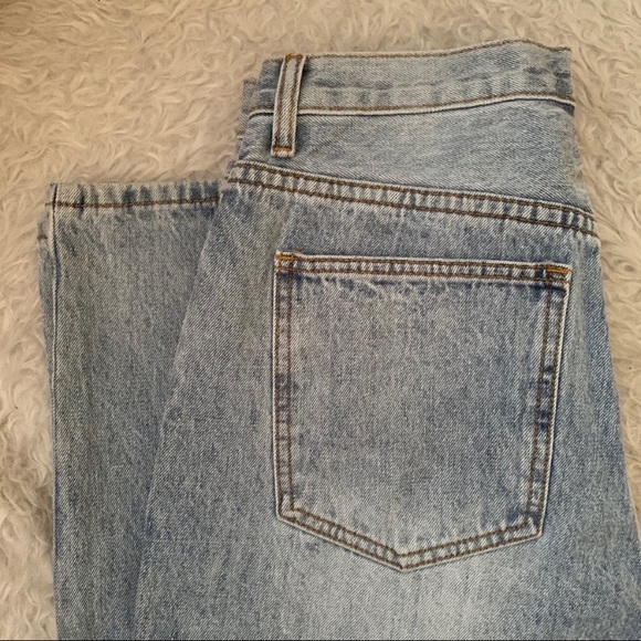 PRINCESS POLLY HOLLY ASYMMETRICAL JEANS - Picture 4 of 4